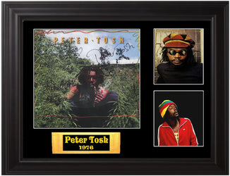 Peter Tosh Autographed  LP - Zion Graphic Collectibles