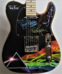 Pink Floyd Autographed Guitar - Zion Graphic Collectibles