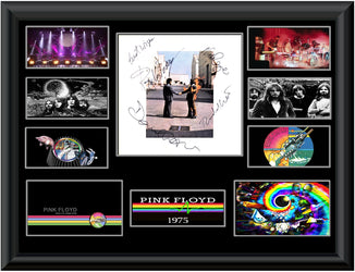 Pink Floyd Autographed LP - Zion Graphic Collectibles