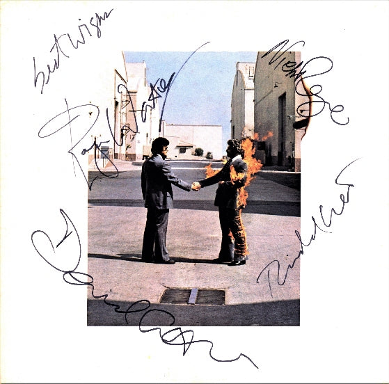 Pink Floyd Autographed LP - Zion Graphic Collectibles
