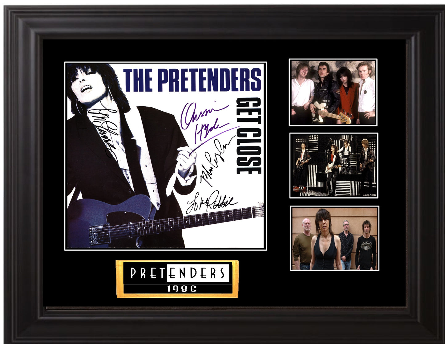 The Pretenders Band Signed  Album - Zion Graphic Collectibles