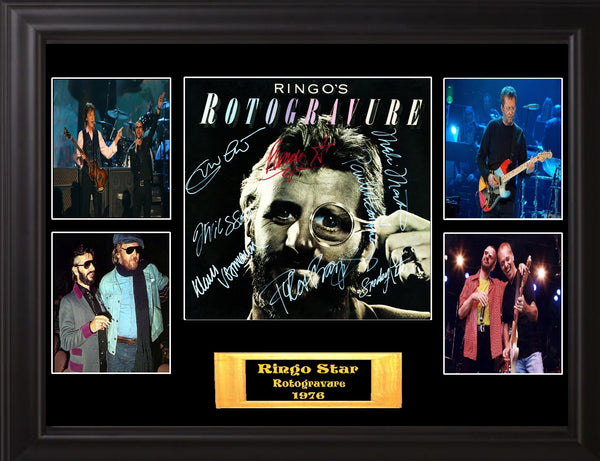 Ringo Starr Band Signed Rotogravure Album - Zion Graphic Collectibles