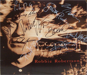 Robbie Robertson/ U2 The Band And Friends Signed LP - Zion Graphic Collectibles