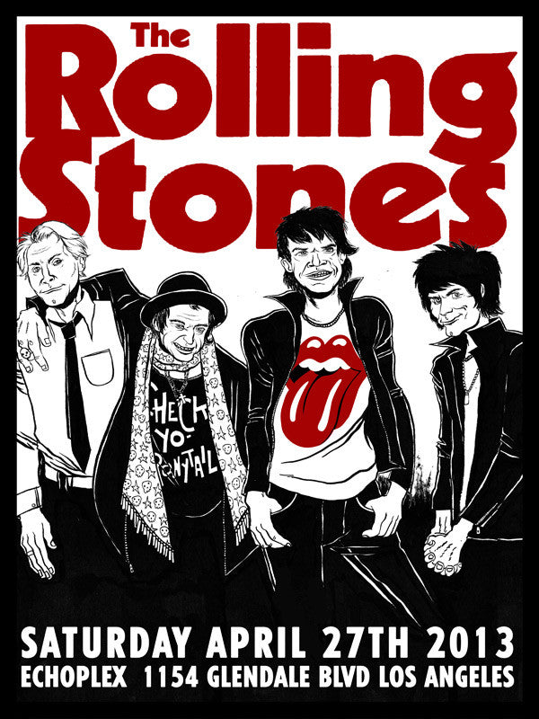 Rolling Stones Classic Poster - Zion Graphic Collectibles