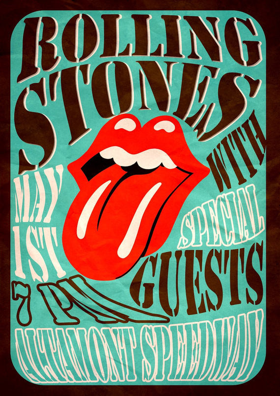 Rolling Stones Classic Poster - Zion Graphic Collectibles