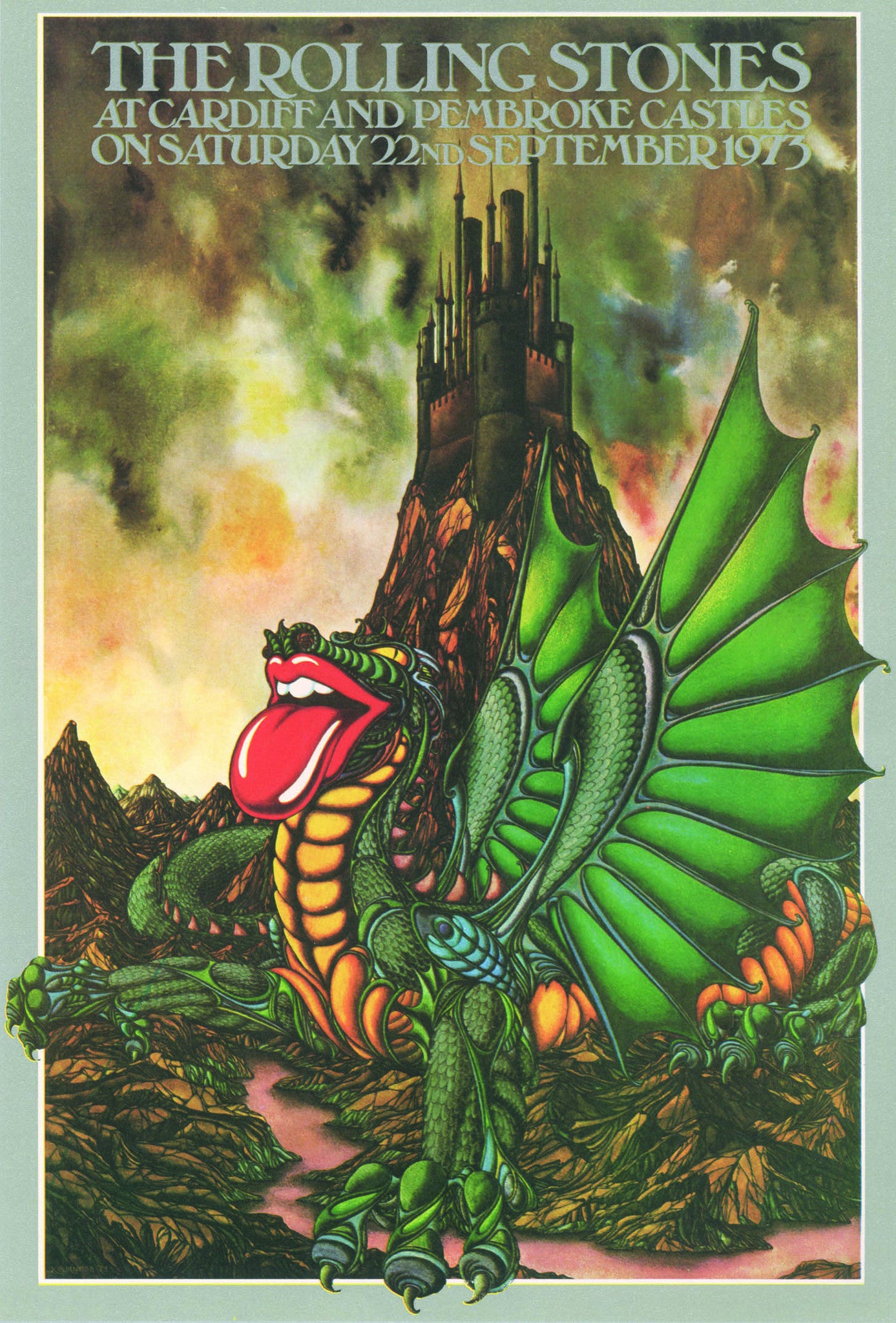 Rolling Stones Classic Poster - Zion Graphic Collectibles