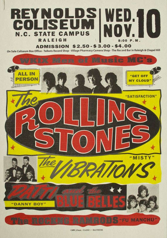 Rolling Stones Classic Poster - Zion Graphic Collectibles