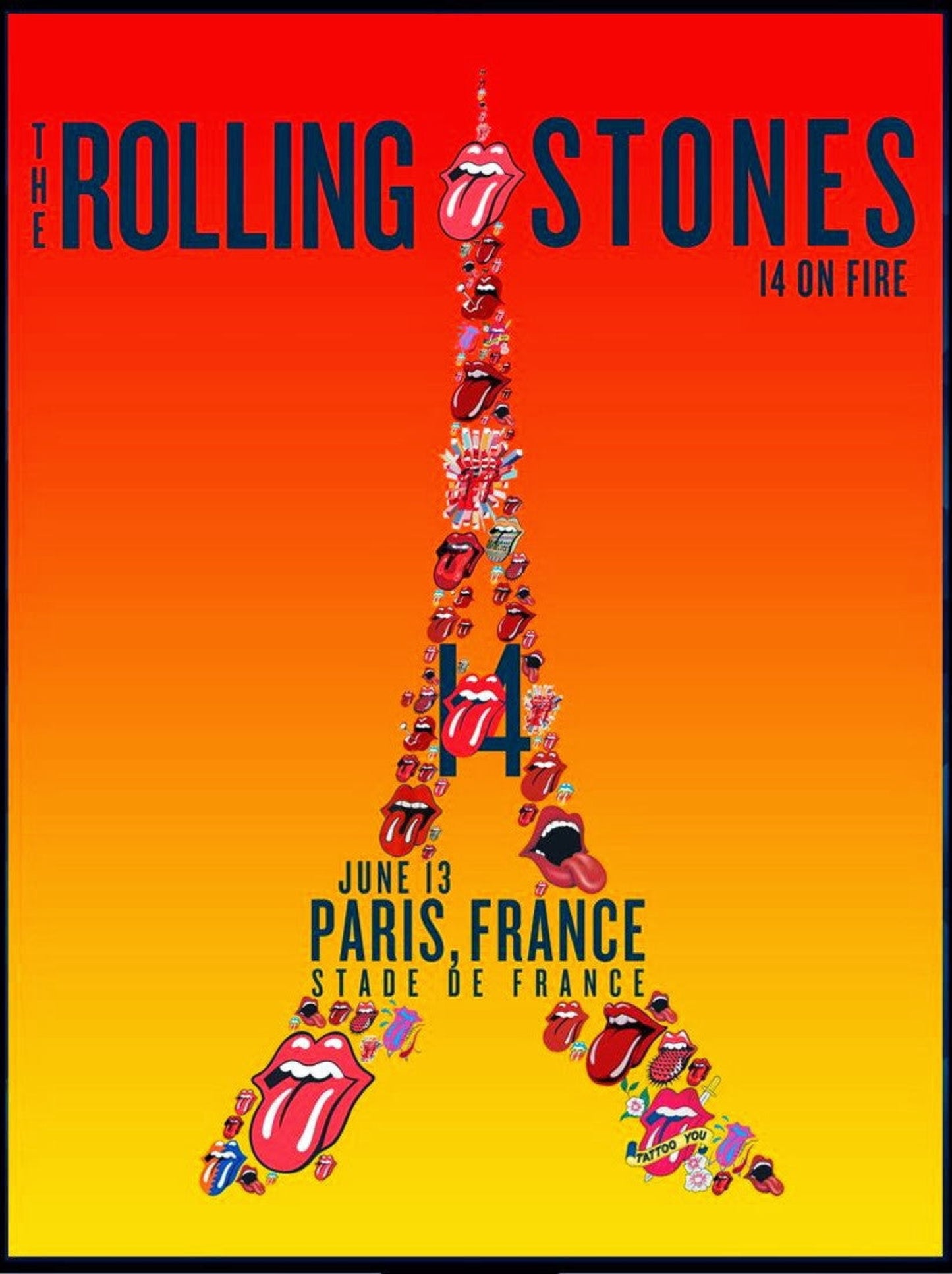Rolling Stones Classic Poster - Zion Graphic Collectibles