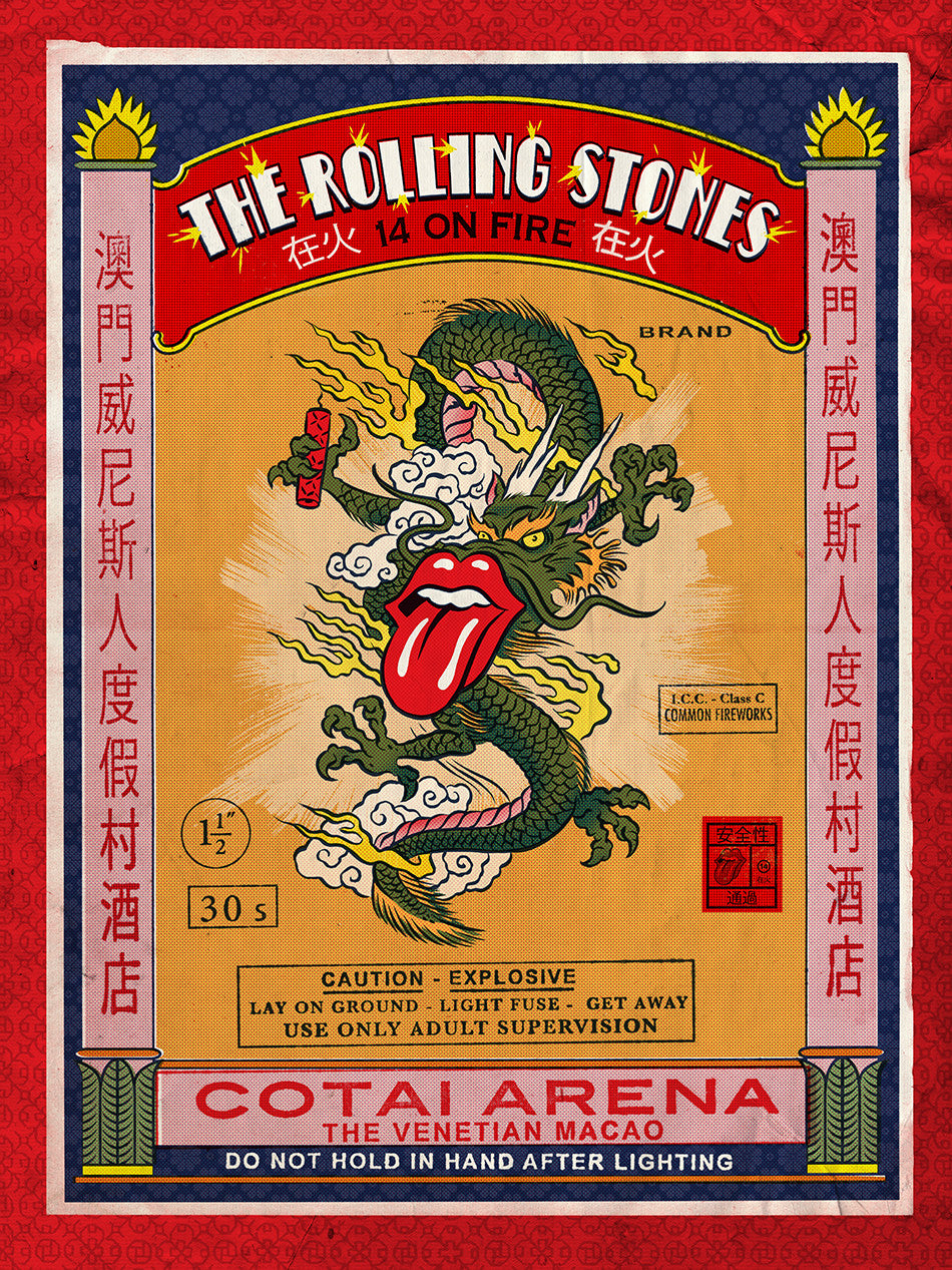 Rolling Stones Classic Poster - Zion Graphic Collectibles