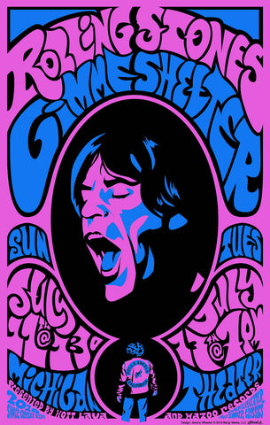 Rolling Stones Classic Poster - Zion Graphic Collectibles