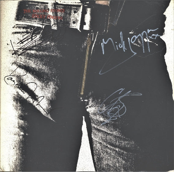 Rolling Stones Autographed LP - Zion Graphic Collectibles