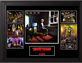 Rush Autographed LP Power Windows - Zion Graphic Collectibles