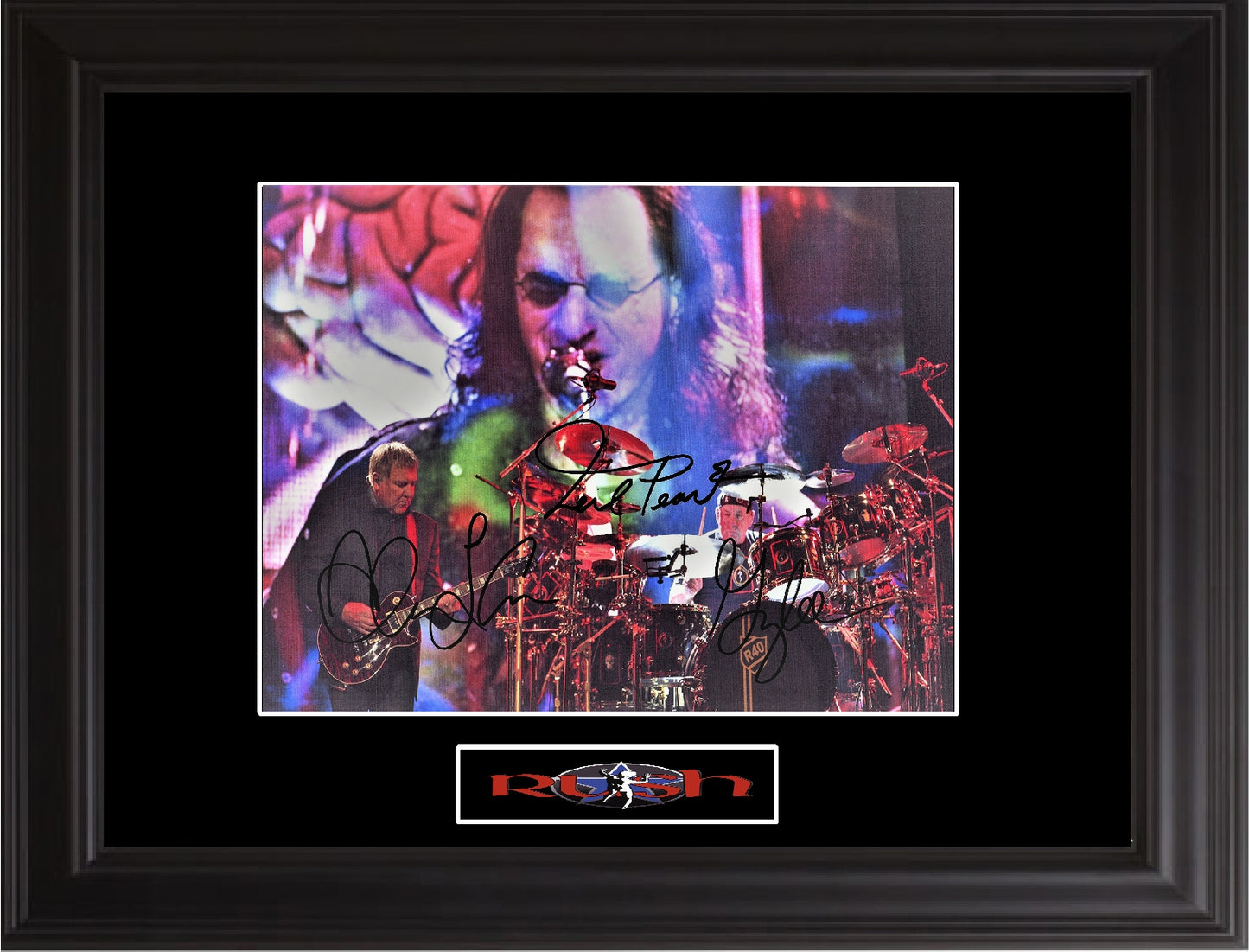 Rush Autographed Photo - Zion Graphic Collectibles