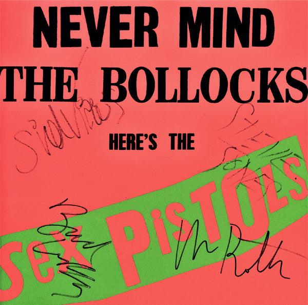 Sex Pistols Autographed LP - Zion Graphic Collectibles