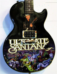 Santana Autographed Gibson Epiphone Les Paul Guitar - Zion Graphic Collectibles