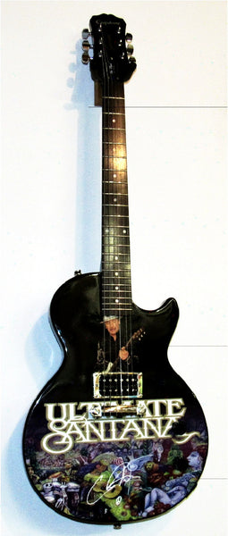 Santana Autographed Gibson Epiphone Les Paul Guitar - Zion Graphic Collectibles
