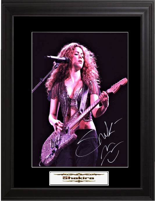 Shakira Autographed Photo - Zion Graphic Collectibles