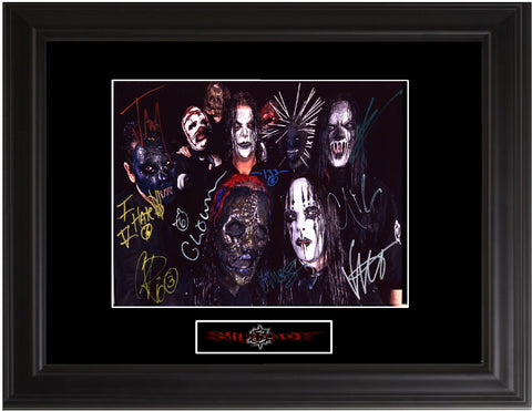 Slipknot Autographed Photo - Zion Graphic Collectibles