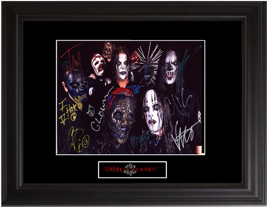 Slipknot Autographed Photo - Zion Graphic Collectibles