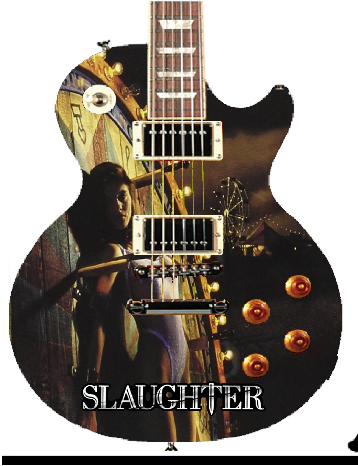 Slaughter Custom Guitar - Zion Graphic Collectibles
