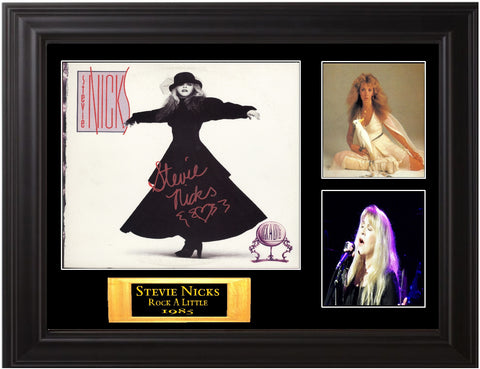 Stevie Nicks  Signed Rock A Little Album - Zion Graphic Collectibles