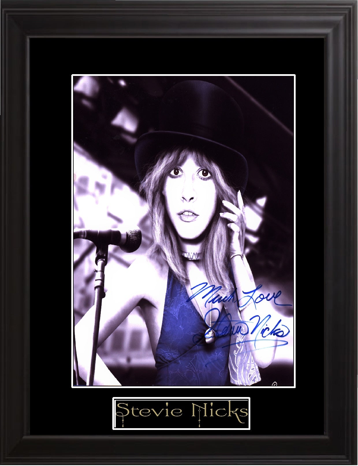 Stevie Nicks Autographed Photo - Zion Graphic Collectibles