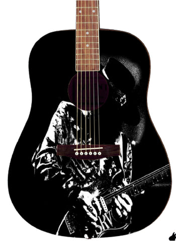 Stevie Ray Vaughan Custom Guitar - Zion Graphic Collectibles