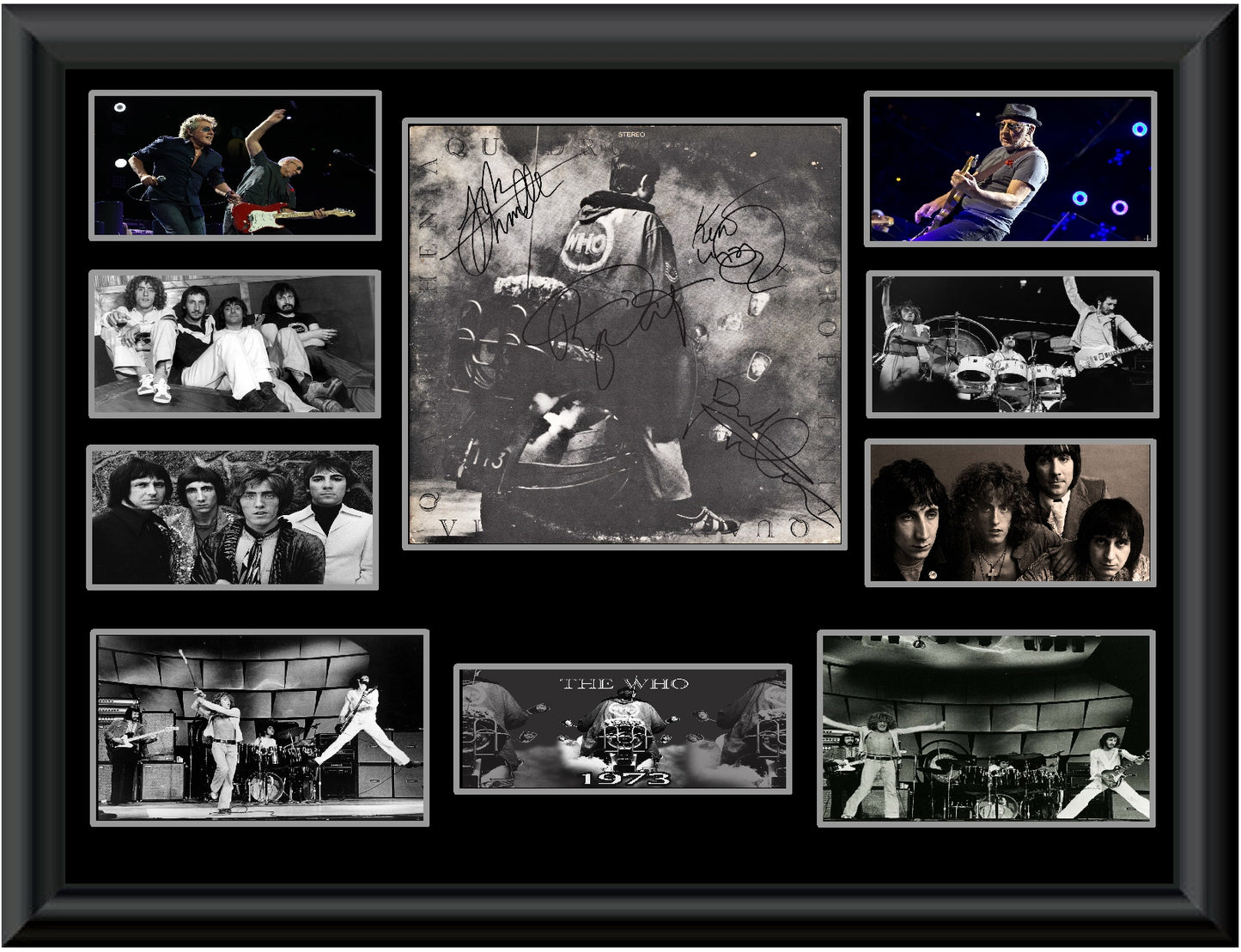 The Who Autographed Lp - Zion Graphic Collectibles