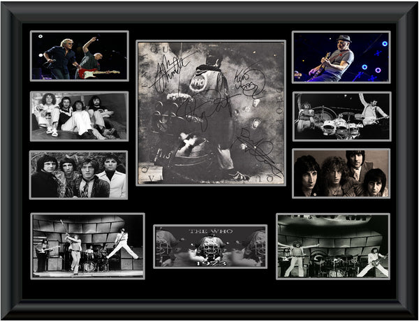 The Who Autographed Lp - Zion Graphic Collectibles