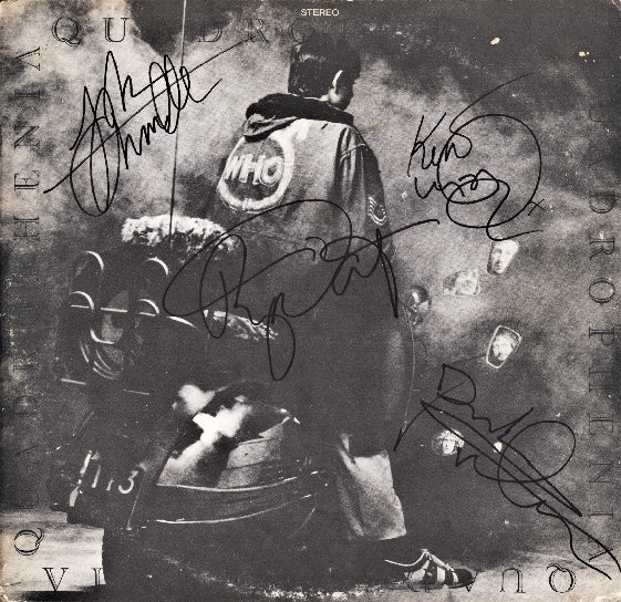 The Who Autographed Lp - Zion Graphic Collectibles