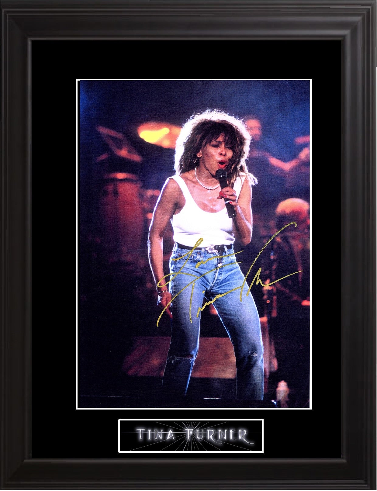 Tina Turner Autographed Photo - Zion Graphic Collectibles