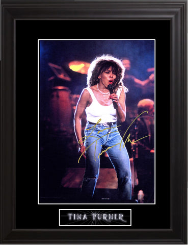Tina Turner Autographed Photo - Zion Graphic Collectibles