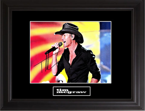 Tim Mcgraw Autographed Photo - Zion Graphic Collectibles