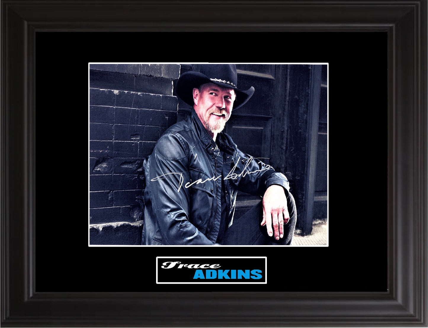 Trace Adkins Autographed Photo - Zion Graphic Collectibles
