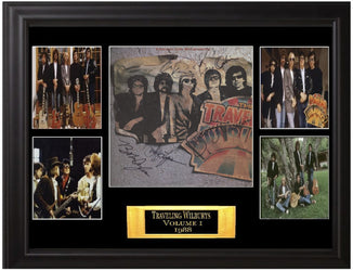 The Traveling Wilburys Autographed Lp - Zion Graphic Collectibles