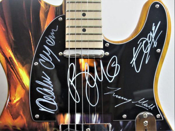 U2 Autographed Guitar - Zion Graphic Collectibles