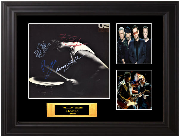U2 Autographed LP - Zion Graphic Collectibles