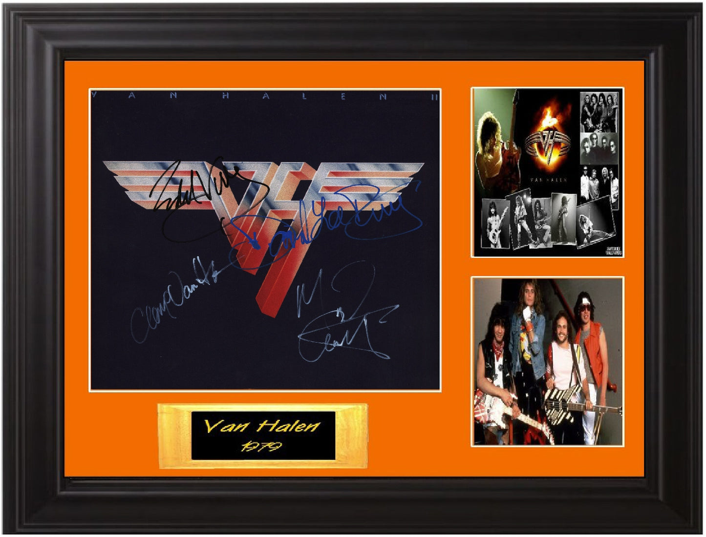 Van Halen Autographed Lp "II" - Zion Graphic Collectibles