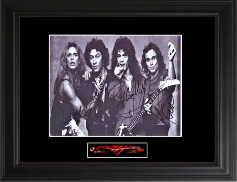 Van Halen Autographed Photo - Zion Graphic Collectibles