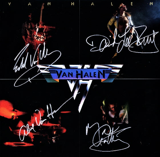 Van Halen Band Signed Van Halen 1 - Zion Graphic Collectibles