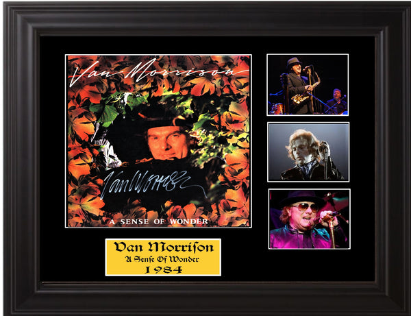 Van Morrison Signed Album Lp "A Sense Of Wonder" - Zion Graphic Collectibles
