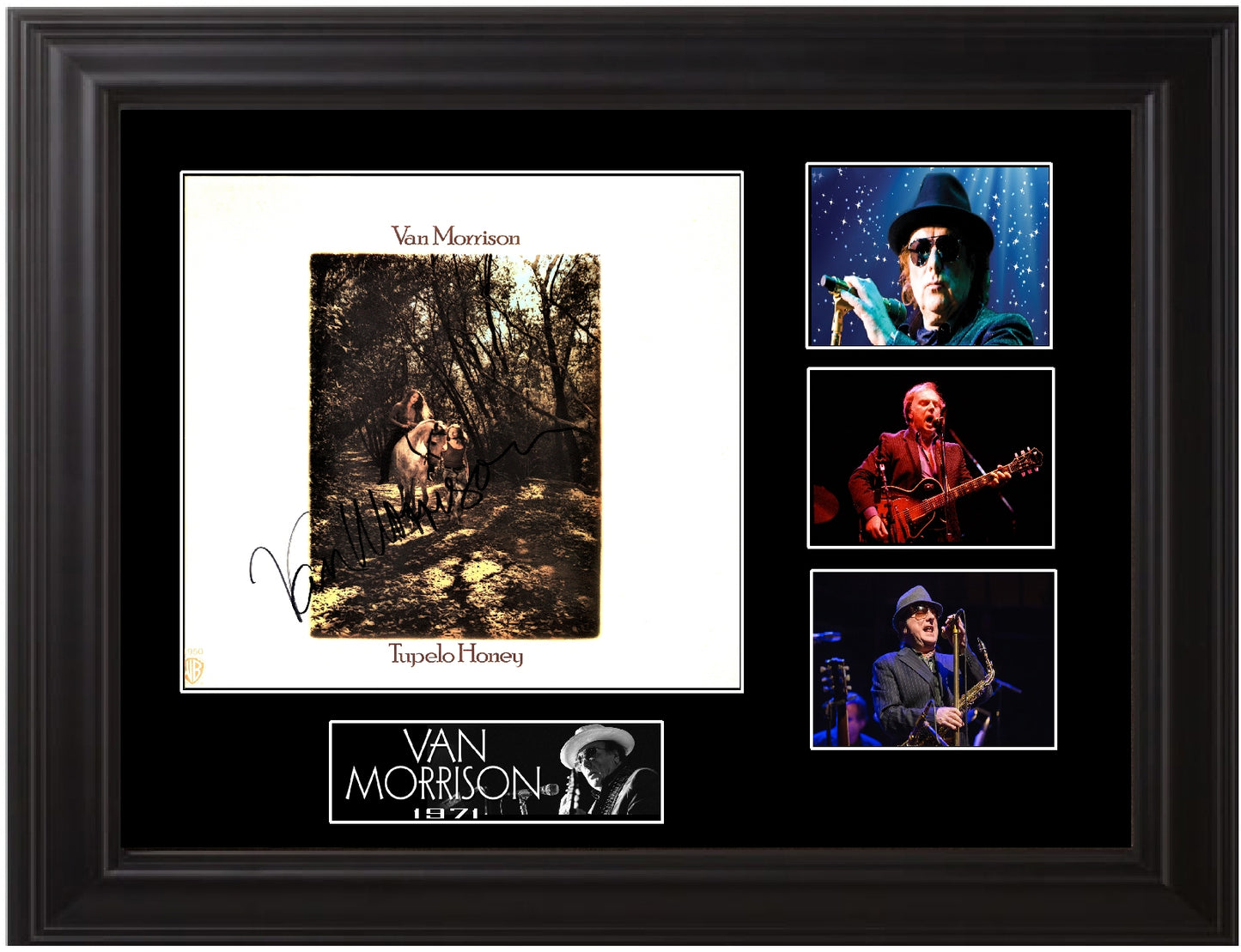 Van Morrison Signed Tupelo Honey Album - Zion Graphic Collectibles
