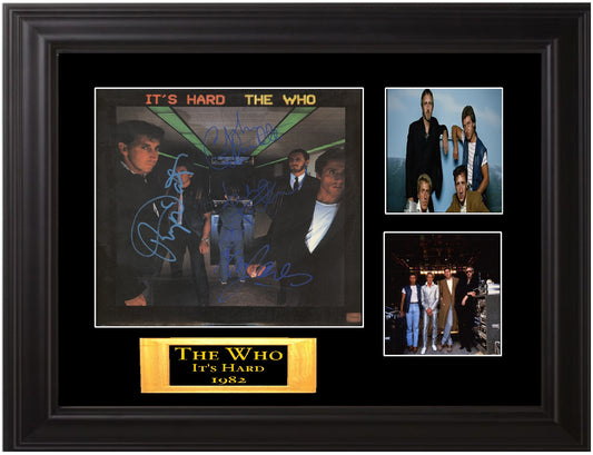 The Who Autographed Lp - Zion Graphic Collectibles