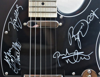 The Who Custom Autographed Guitar - Zion Graphic Collectibles
