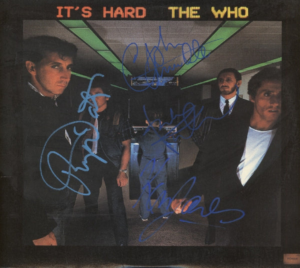 The Who Autographed Lp - Zion Graphic Collectibles