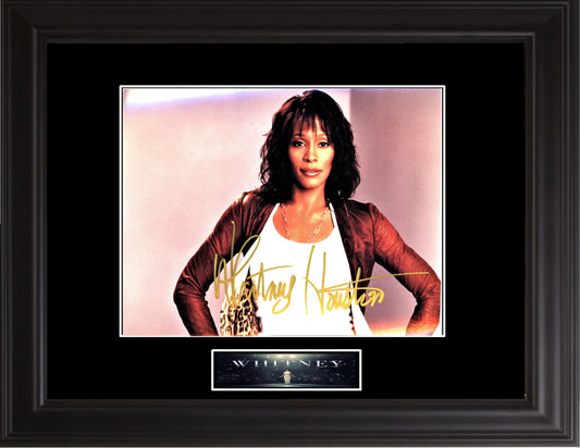 Whitney Houston Autographed Photo - Zion Graphic Collectibles