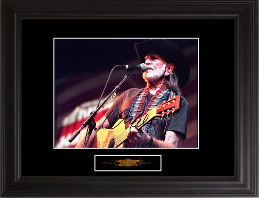 Willie Nelson Autographed Photo - Zion Graphic Collectibles