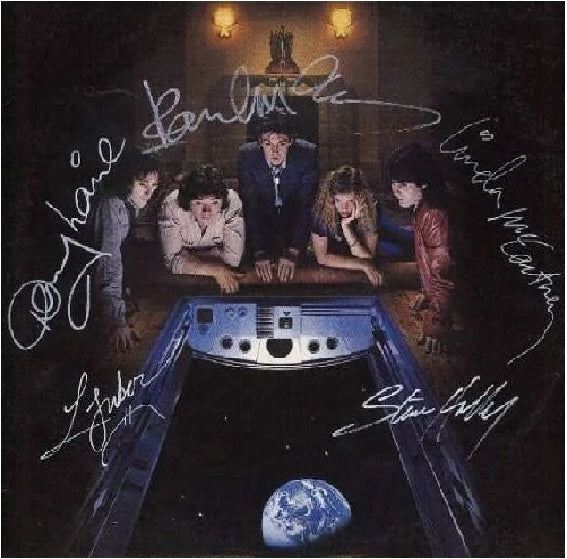 Paul Mccartney and Wings Autographed Lp - Zion Graphic Collectibles