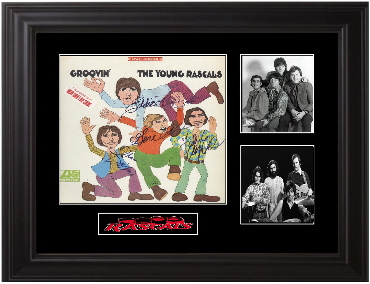 Young Rascals Autographed LP - Zion Graphic Collectibles