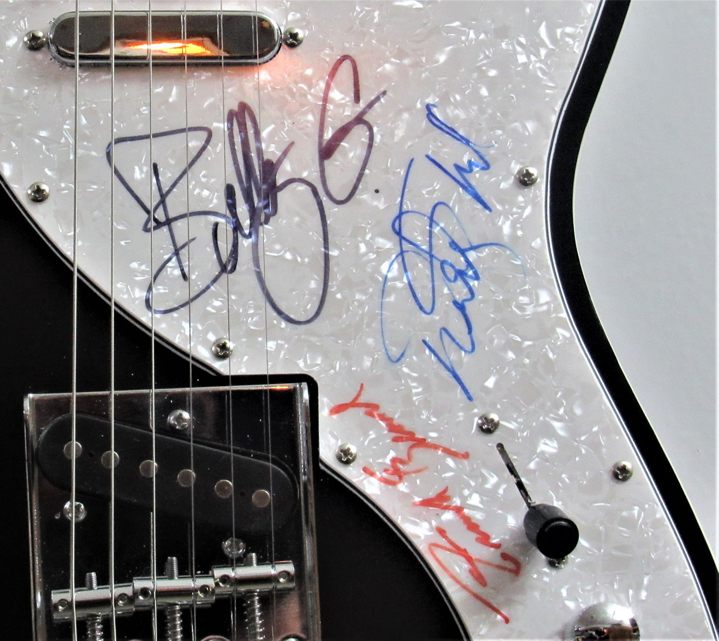 Z Z TOP Autographed Guitar - Zion Graphic Collectibles